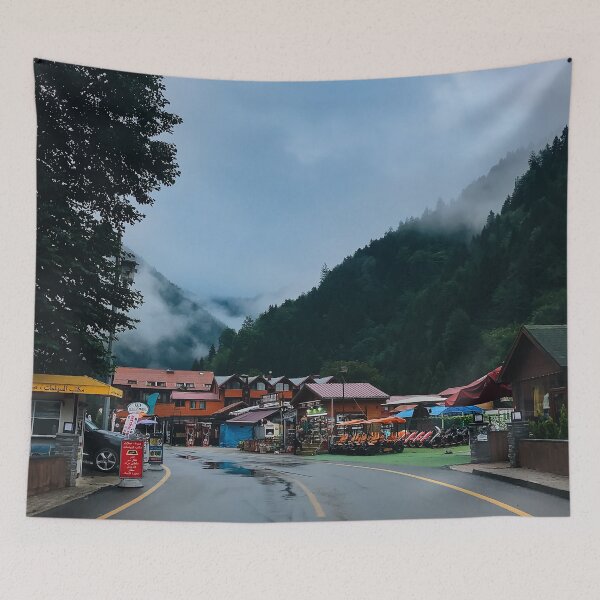 Item preview, Foggy Mountains designed and sold by irideae.