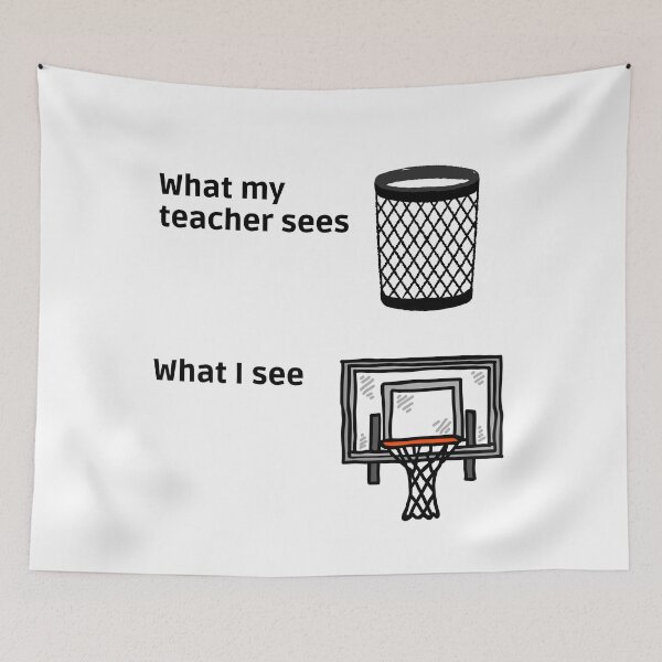 Item preview, Basketball Meme designed and sold by RaquelDeneth.