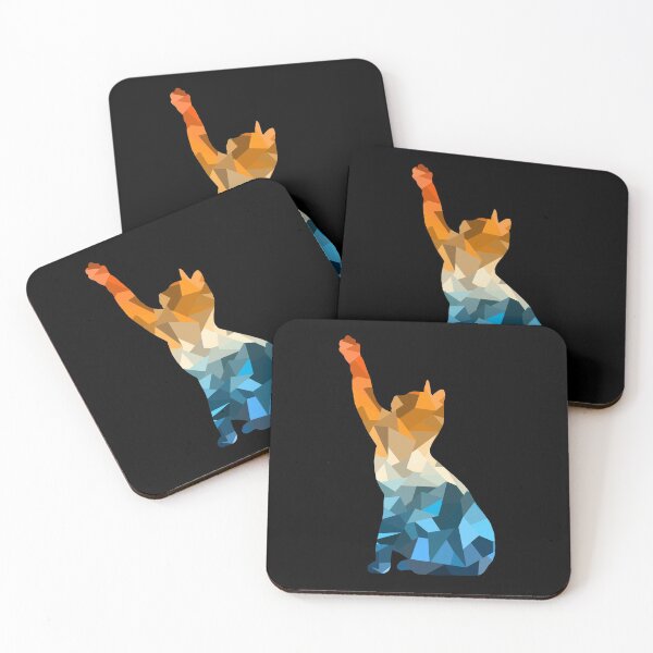 Item preview, Geometric Cat Beach Palette designed and sold by cassikraft.