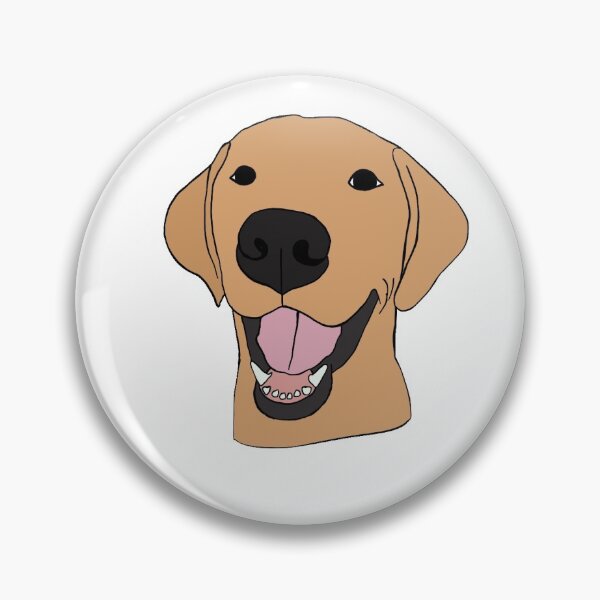 Item preview, Yellow Lab Golden Retriever Dog designed and sold by Hannah Sanford.