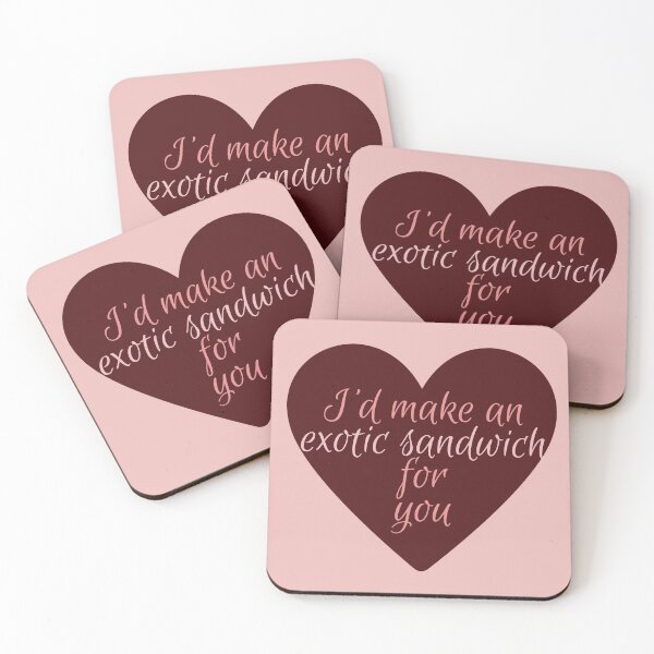 Item preview, Taskmaster Valentine: I would make an exotic sandwich for you designed and sold by bellatierra.