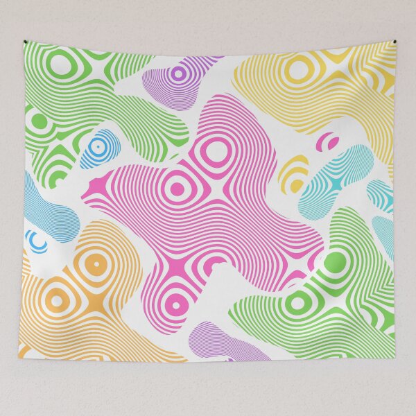 Item preview, Colorful Wave Function designed and sold by ckylin.