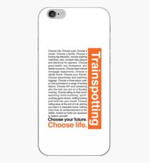 Choose life. iPhone Case