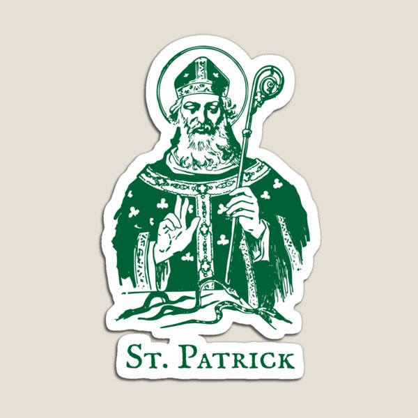 Item preview, Catholic Saint Patrick  designed and sold by The Mad Hermit.
