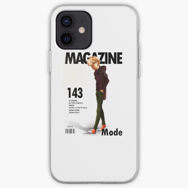Adrien Agreste magazine cover iPhone Soft Case