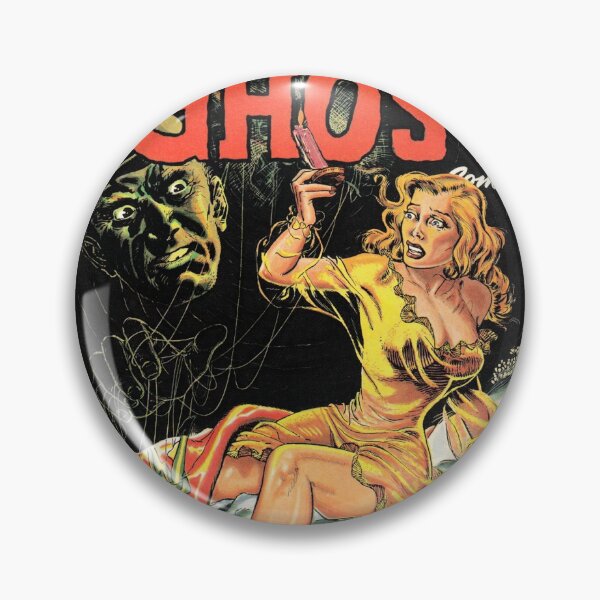 Item preview, Retro Ghost Comics Book Cover | Vintage Horror Terror designed and sold by SLAG-Creative.