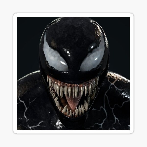 Venom Smile Die Cut Sticker Decal Spider-man Marvel Many colors available