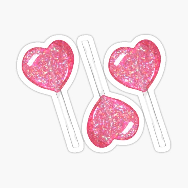 Glitter Candy Stickers