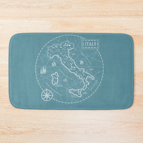 Item preview, Vintage Map Italy designed and sold by Motivburg.