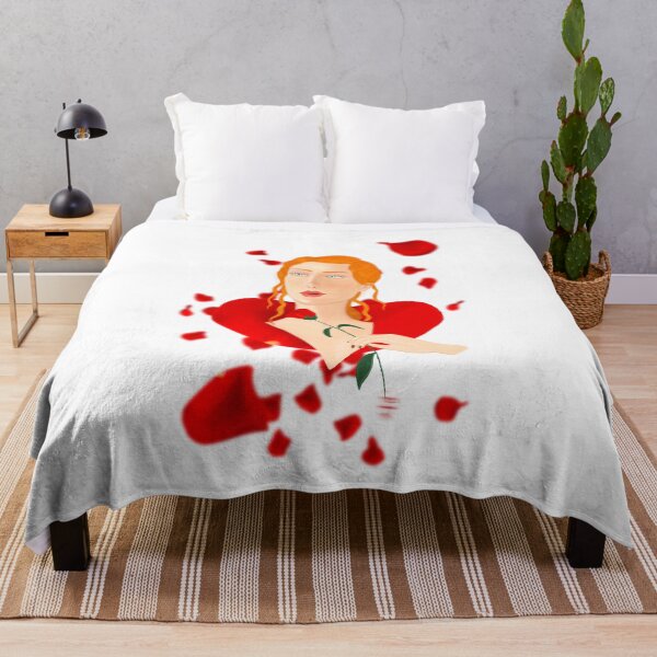 Item preview, Portrait realistic beautiful red rose lady painting Png designed and sold by Imanitasong.