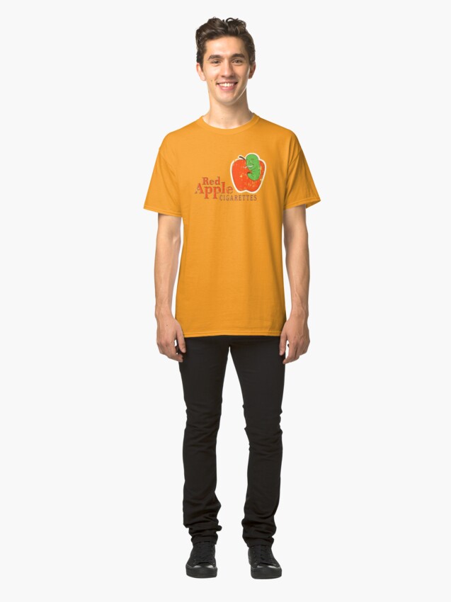 Alternate view of Red Apples Cigarettes Classic T-Shirt