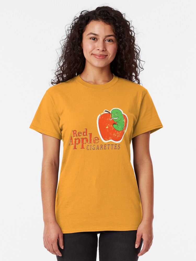 Alternate view of Red Apples Cigarettes Classic T-Shirt