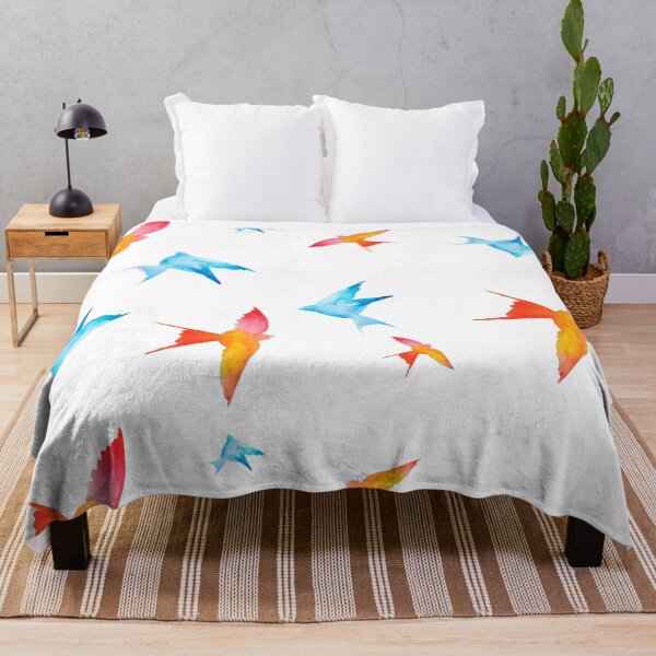 Item preview, martlets birds red and blue batter designed and sold by Rudni.