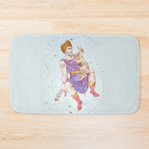 Item preview, Antique Auriga Constellation Map designed and sold by VintageArchive.