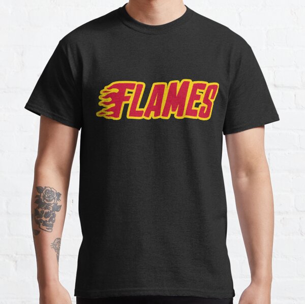 Flames Retro Away Wood Jersey – CGY Team Store