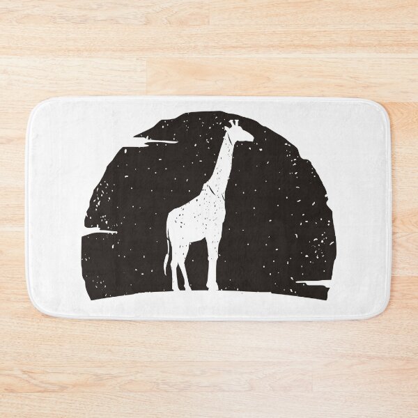 Item preview, giraffe animal art vintage sunset designed and sold by alaechamlal.