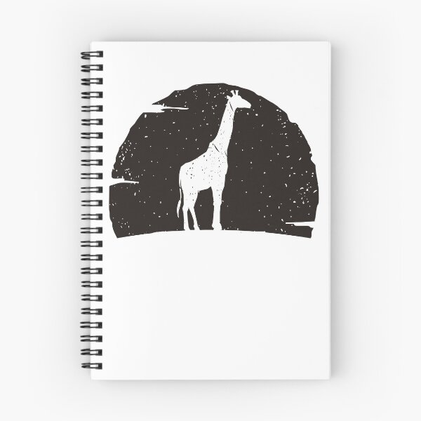 Item preview, giraffe animal art vintage sunset designed and sold by alaechamlal.