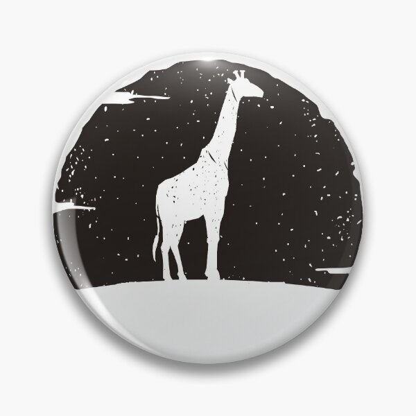 Item preview, giraffe animal art vintage sunset designed and sold by alaechamlal.