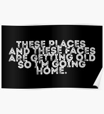 i'm going home Poster