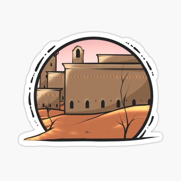 Khozan - The Windswept City Sticker