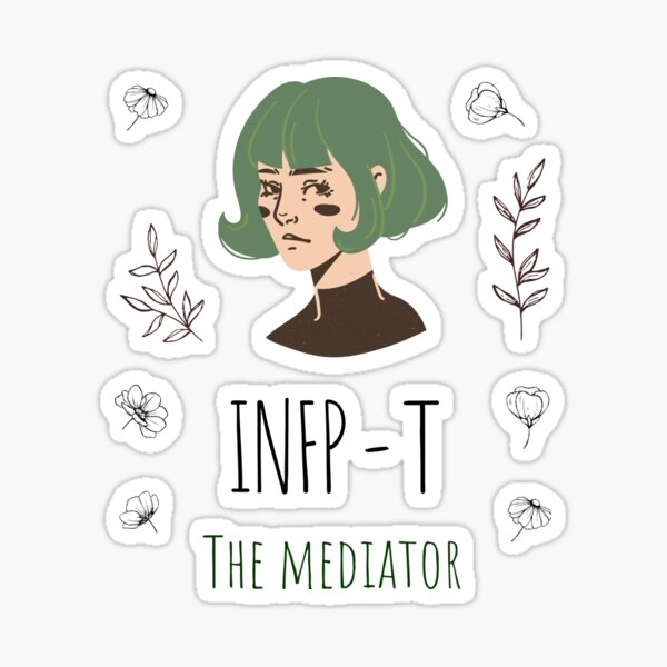 INFP anime characters Sticker for Sale by PomeranecShop