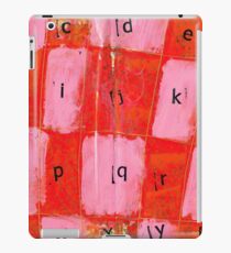 alphabet iPad Case/Skin