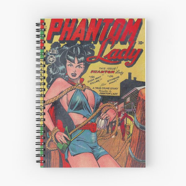 Item preview, Retro Phantom Lady Comic Book Cover | Vintage Female Superhero designed and sold by SLAG-Creative.