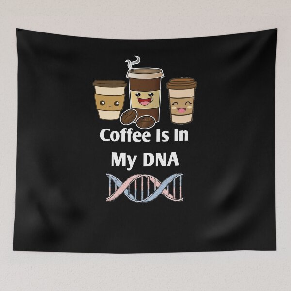 Item preview, Coffee Is In My DNA Funny coffee lovers designed and sold by Photography-Art.