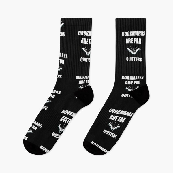 Item preview, Bookmarks Are For Quitters designed and sold by Tshirty10.