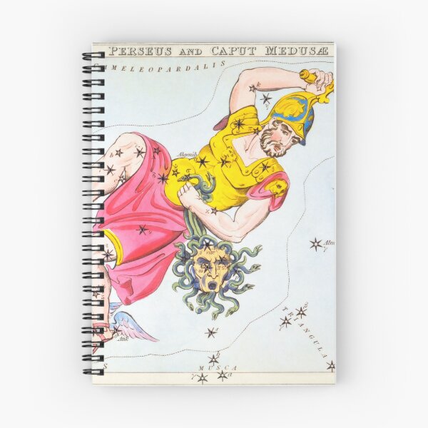 Item preview, Antique Constellation Map of Perseus, Caput Medusæ designed and sold by VintageArchive.