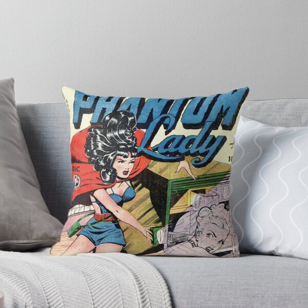Item preview, Retro Phantom Lady Comic Book Cover | Vintage Female Superhero designed and sold by SLAG-Creative.