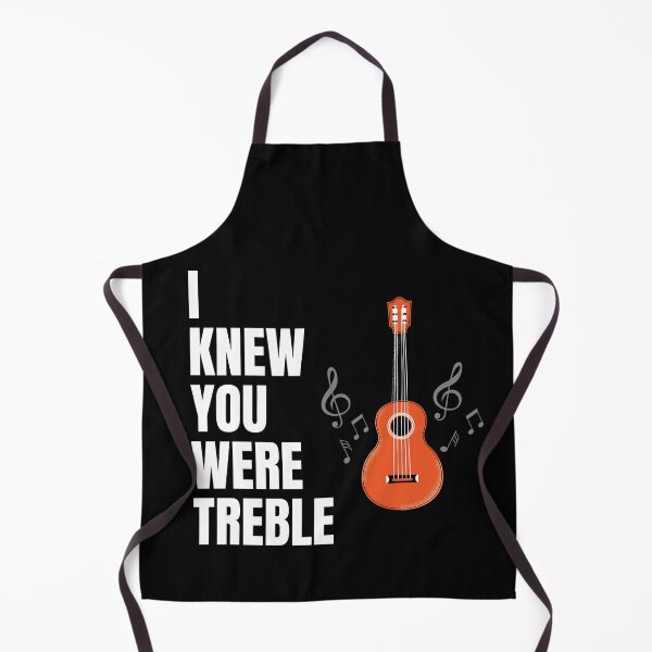 Item preview, Treble Clef Quote - I Knew You Were Treble designed and sold by Clothing-Guru.