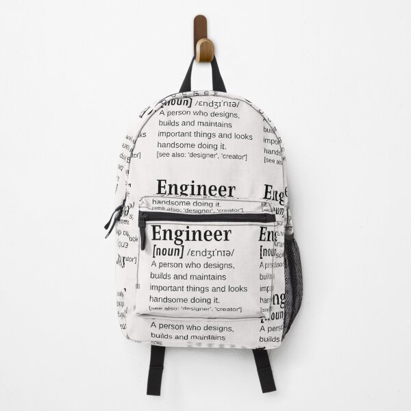 Item preview, Engineer Male Handsome Man Dictionary Definition Engineering Design designed and sold by DefinitionX.