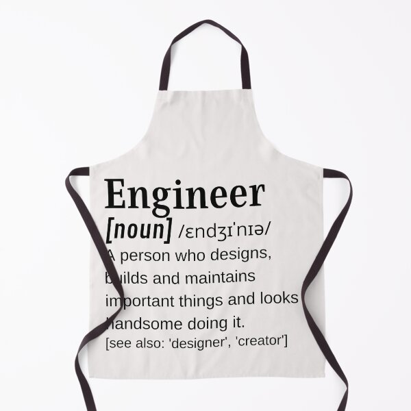 Item preview, Engineer Male Handsome Man Dictionary Definition Engineering Design designed and sold by DefinitionX.