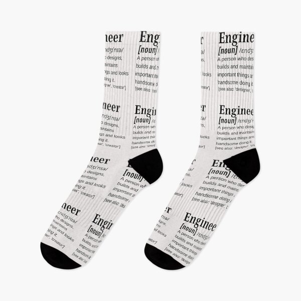 Item preview, Engineer Male Handsome Man Dictionary Definition Engineering Design designed and sold by DefinitionX.