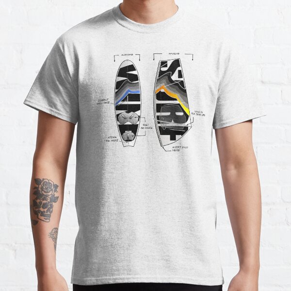 Wind Surf Gear Board Sail Cool Design Classic T-Shirt
