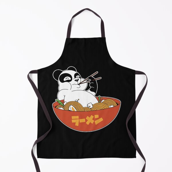 Item preview, Panda In Ramen Bowl Eating Ramen designed and sold by OnepixArt.