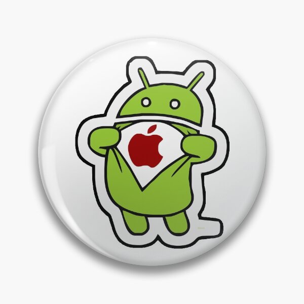 Item preview, Funny Android Apple Chest designed and sold by Decalium.