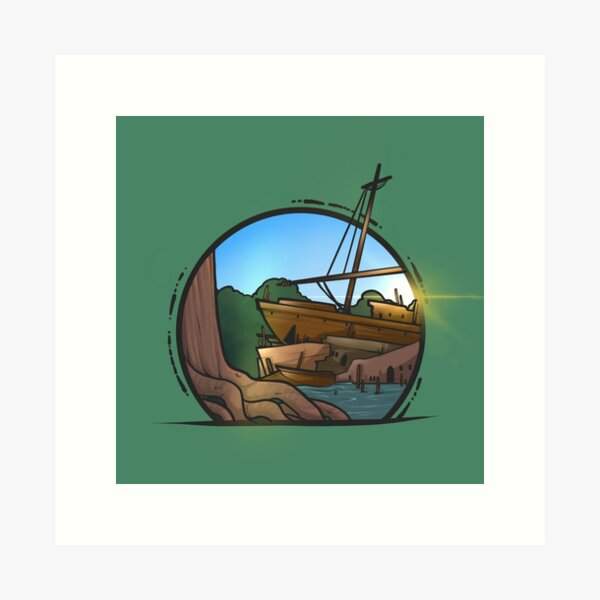 Coravell - The Floating City Art Print