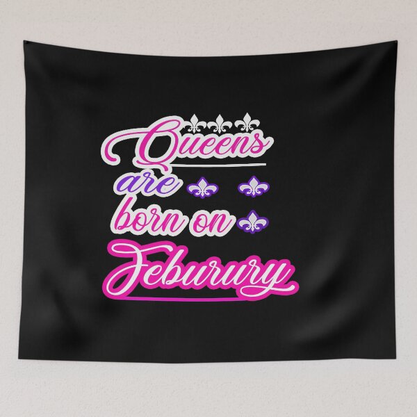 Item preview, Queens are born on february designed and sold by hakiseller.