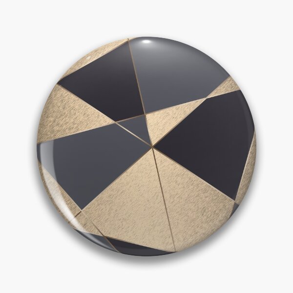 Item preview, Gold and grey abstract line geometric pattern designed and sold by CynthiaGraphics.