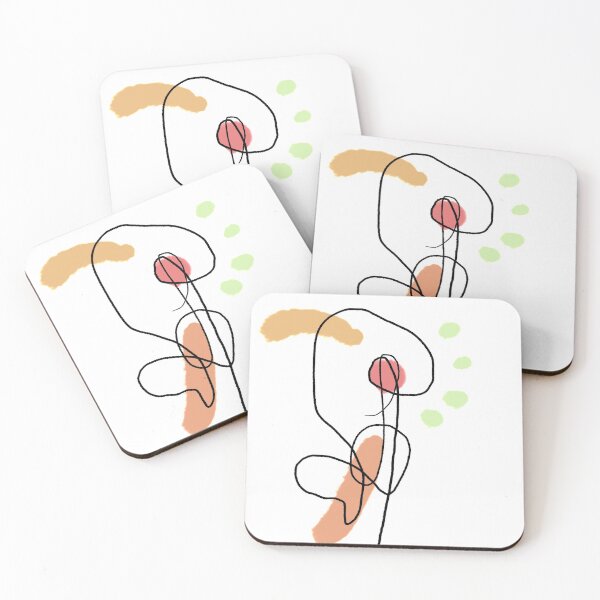 Item preview, Drawing abstract lines flower designed and sold by Gotafeeling.