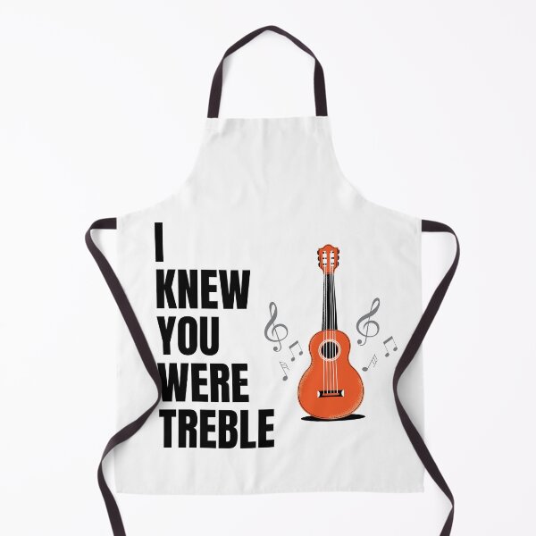 Item preview, Treble Clef Quote - I Knew You Were Treble designed and sold by Clothing-Guru.
