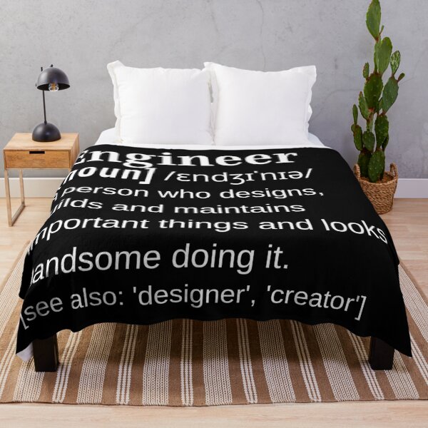 Item preview, Handsome Engineer Good-Looking Man Definition Gift Engineering Boyfriend or Husband designed and sold by DefinitionX.