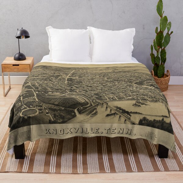 Item preview, Bird's Eye View of Knoxville, Tennessee (1886) designed and sold by allhistory.