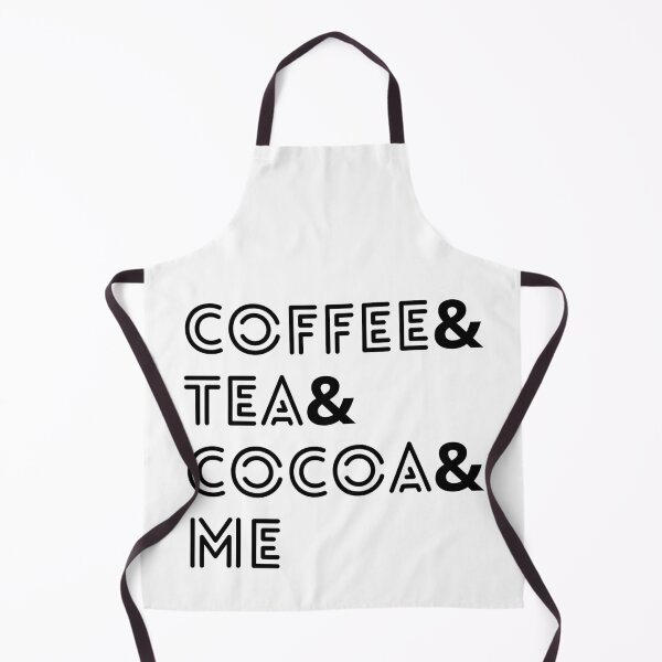 Item preview, Coffee Tea Cocoa and Me Funny Coffee Phrase designed and sold by BrokenUnicorn.