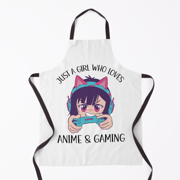 Item preview, Just A Girl Who Loves Anime And Gaming designed and sold by OnepixArt.