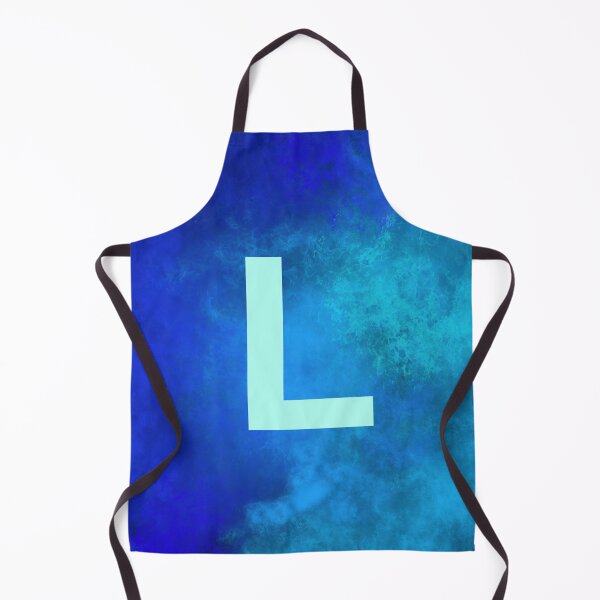 Item preview, Cosmic Fire Blue Alphabet L designed and sold by geoceltic.