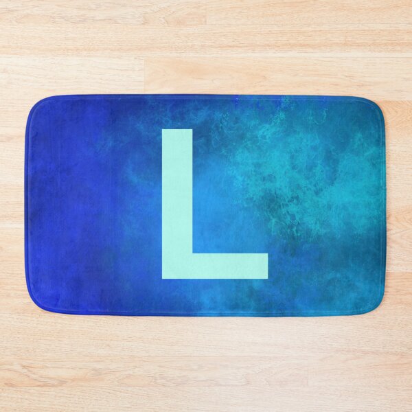 Item preview, Cosmic Fire Blue Alphabet L designed and sold by geoceltic.