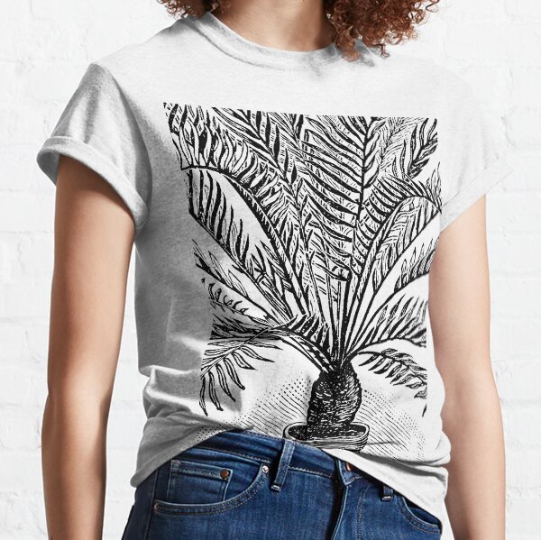 Victorian illustration of cycad Classic T-Shirt